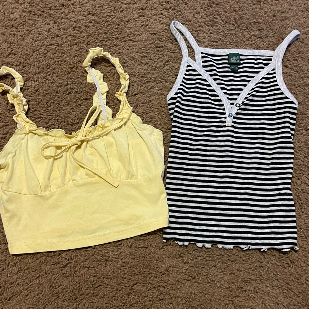 Shein & Wild Fable XS crop tops